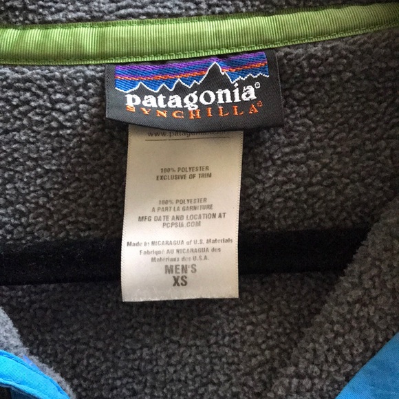 Patagonia Men’s XS Synchilla - Picture 3 of 3